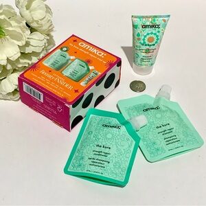 Amika The Kure Strength Repeat Trial Set Shampoo, Conditioner, Repair Mask NEW